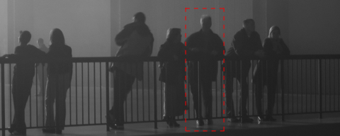 People at railings